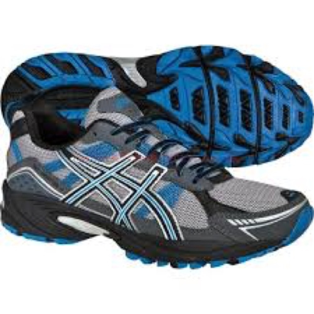 ASICS Men’s GEL-Venture 4 Charcoal/Carbon/Blue